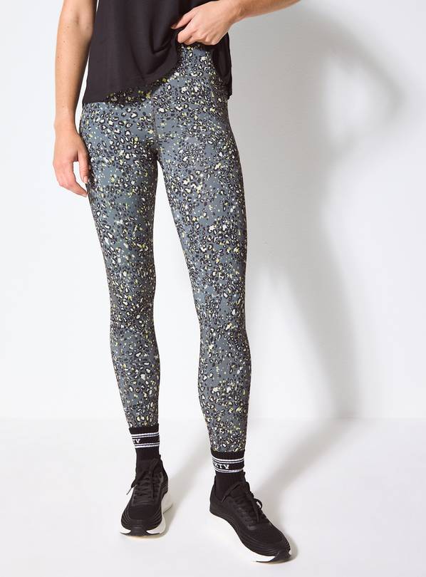 REAKTIV Animal Print High-Waisted Everyday Legging M